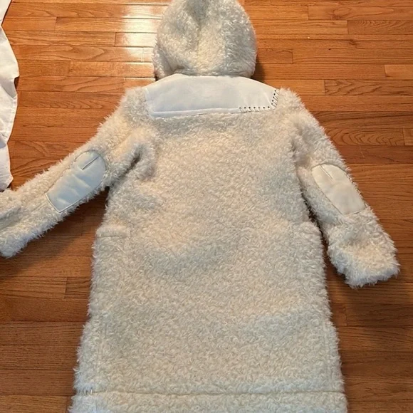 NWT Coach Shearling coat sz S - Picture 4 of 11